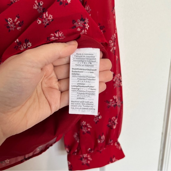 Madewell Georgette Top - Picture 3 of 5